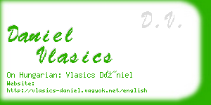 daniel vlasics business card